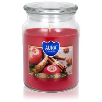 BISPOL Premium Line Apple - Cinnamon lumânare parfumată