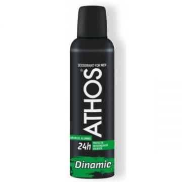 Deodorant Spray pentru Barbati - Farmec Athos Dinamic 24h, 150 ml de firma original