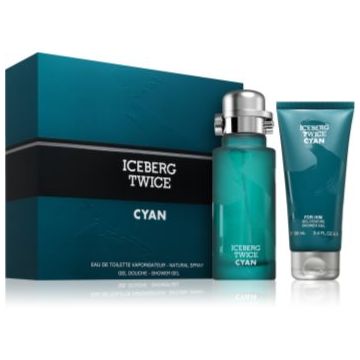 Iceberg Twice Cyan set cadou pentru bărbați