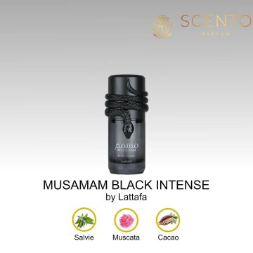 Lattafa Musamam Black Intense 100ml, Apa de Parfum, Unisex