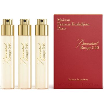Maison Francis Kurkdjian Baccarat Rouge 540, 3x11ml, Extract de Parfum, Unisex