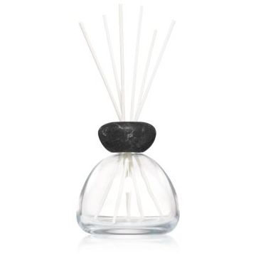 Millefiori Air Design Marble Glass Clear aroma difuzor fara rezerva Black Cap