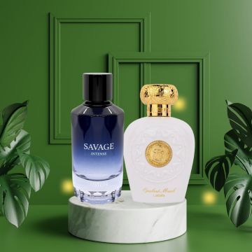 Pachet 2 produse, Savage by Asten si Opulent Musk by Lattafa, 100 ml