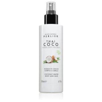 Perlier Thai Coco Coconut Water Body And Hair spray parfumat pentru corp și păr pentru corp si par
