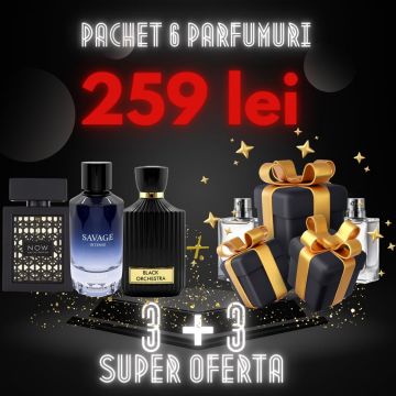 Rave Now + Savage + Black Orchestra + 3 parfumuri 100ml cadou