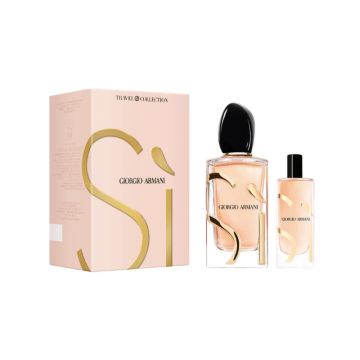 Set cadou Giorgio Armani Si 100ml + 10ml, Apa de Parfum, Damă