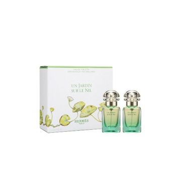Set cadou Hermes Un Jardin Sur Le Nil 2x30ml, Apa de Toaleta, Unisex