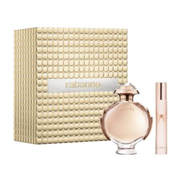 Set cadou Olympéa, Paco Rabanne 80ml + 20ml, Apa de Parfum, Femei
