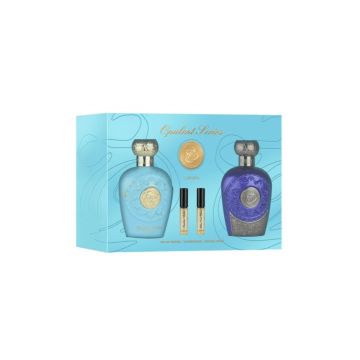 Set Parfum Lattafa Opulent Dubai 100 ml & Opulent Blue Elixir 100 ml Gift Set