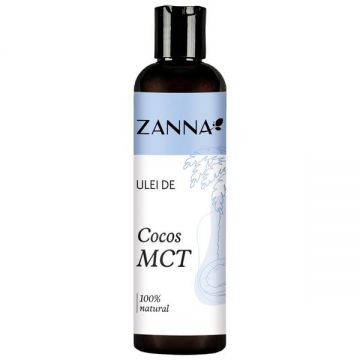 Ulei de Cocos MCT 100% Natural - Zanna, 200 ml