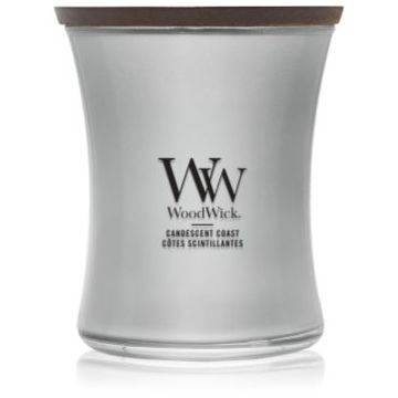 Woodwick Precious Metals Candescent Coast lumânare parfumată