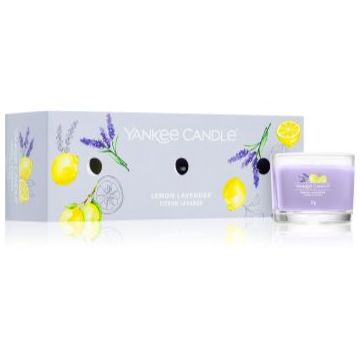 Yankee Candle Lemon Lavender set cadou