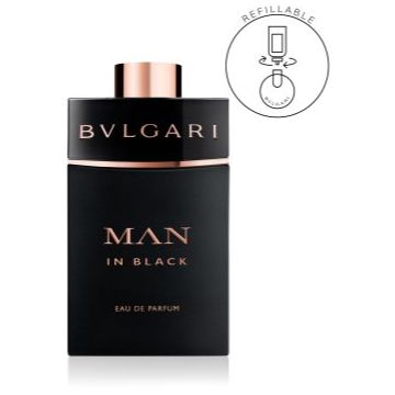 BVLGARI Bvlgari Man In Black Eau de Parfum reincarcabil pentru bărbați