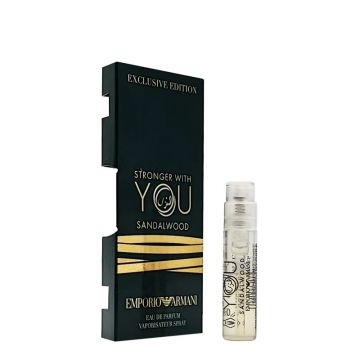 Esantion Giorgio Armani Stronger With You Sandalwood, Apa de Parfum, Barbati