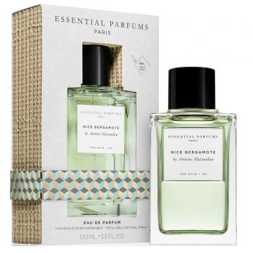 Essential Parfums Nice Bergamote, Apa de Parfum, Unisex (Gramaj: 100 ml Refillable)