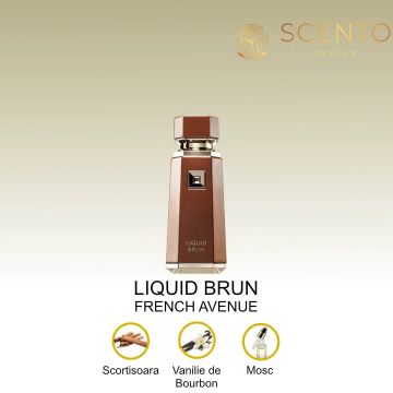 French Avenue, Liquid Brun , apa de parfum, de barbat, 100 ml