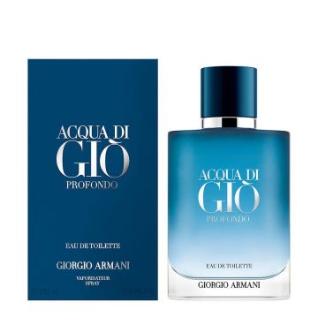 Giorgio Armani Acqua di Gio Profondo, Barbati, Apa de Toaleta (Gramaj: 100 ml)