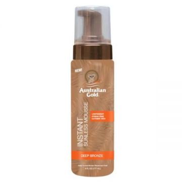 Lotiune autobronzanta, Australian Gold, Instant Sunless Mousse, 177 ml