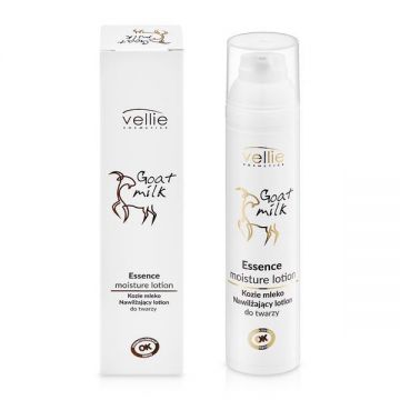Lotiune hidratanta Vellie Goat Milk cu esenta din lapte de capra, 100ml