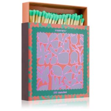 Paddywax Jumbo Boxed Abstract Floral chibrituri