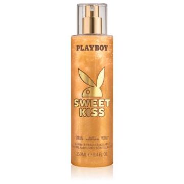 Playboy Sweet Kiss spray pentru corp cu particule stralucitoare pentru femei