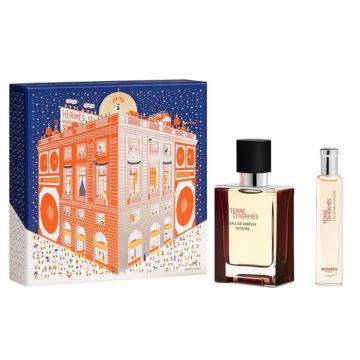 Set Terre d'Hermes 50ml + 15ml, Apa de Parfum Intense, Barbati