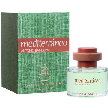 Apa de Toaleta Antonio Banderas Mediteraneo, Barbati, 50 ml