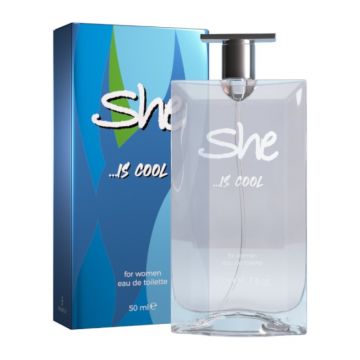 Apa de Toaleta She Cool, Femei, 50 ml