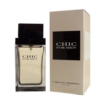 Carolina Herrera Chic for Men, Apa de toaleta (Concentratie: Apa de Toaleta, Gramaj: 100 ml)