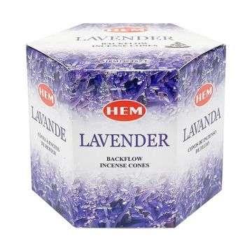 Conuri Parfumate Backflow, Lavanda