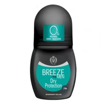 Deodorant Antiperspirant Roll-On Breeze Men, Dry Protection, 50 ml