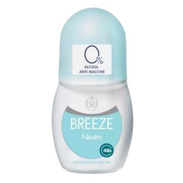 Deodorant Antiperspirant Roll-On Breeze, Neutro, 50 ml