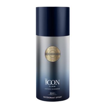 Deodorant Antonio Banderas The Icon Elixir, Barbati, 150 ml
