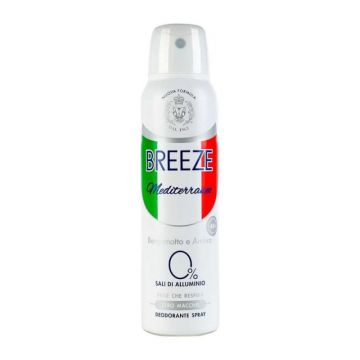 Deodorant Spray Breeze, Mediterraneo, pentru Femei, 150 ml