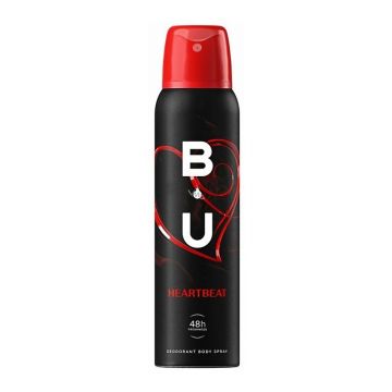 Deodorant Spray BU Heartbeat, Femei, 150 ml
