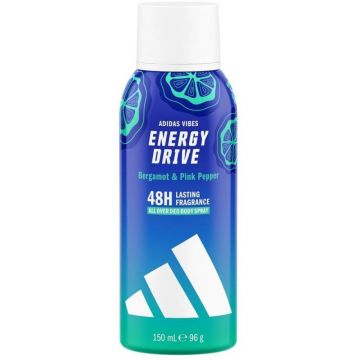 Deodorant Spray de Corp Femei Adidas Vibes Energy Drive, 150 ml