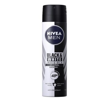 Deodorant Spray Men Invisible Black & White Power Nivea Deo 150ml