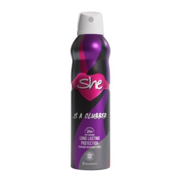 Deodorant Spray She Is A Clubber, Femei, 150 ml