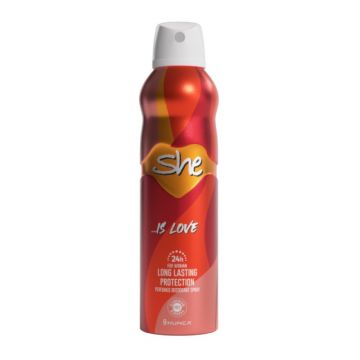 Deodorant Spray She Is Love, Femei, 150 ml