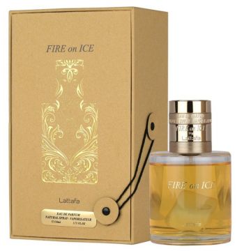 Lattafa Fire On Ice Apa de parfum Unisex EDP Volum 110 ml