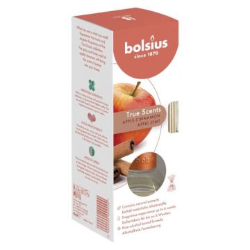Odorizant cu Betisoare Bolsius True Scents Mar si Scortisoara, 45 ml
