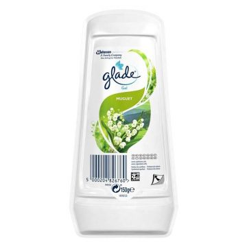 Odorizant de Aer pentru Camera Gel Solid Glade Muguet, Lacramioare, 150 g