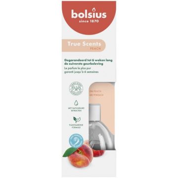 Odorizant Difuzor cu Betisoare pentru Casa, Piersica, 60 ml, Bolsius