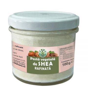 Pasta Vegetala de Shea Rafinata - Herbavit, 100 g