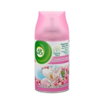 Rezerva Odorizant de Camera Spray Air Wick, Magnolie si Flori de Cires, 250 ml