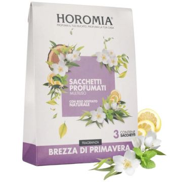 Saculeti Parfumati cu Orez Adiere de Primavara, Horomia, 3 Bucati