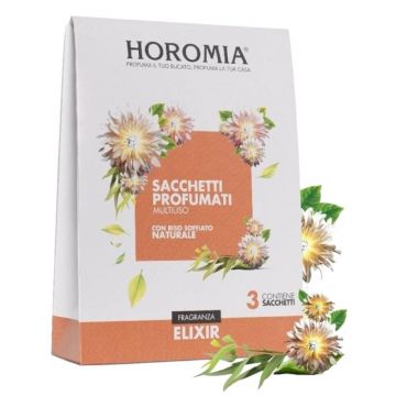 Saculeti Parfumati cu Orez Elixir, Horomia, 3 Bucati