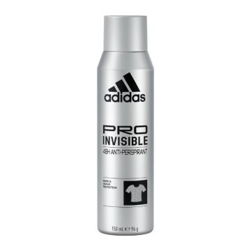 Set 3 x Deodorant Spray Adidas, Pro Invisible, Barbati, 150 ml