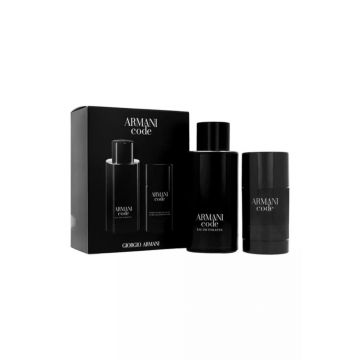 Set Giorgio Armani Code Men 125ml + 75ml, Apa de Toaleta, Barbati