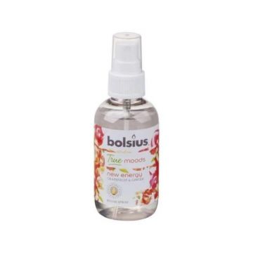 Spray Aromatic pentru Camera Bolsius, New Energy, Gref si Ghimbir